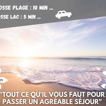 Ravissante Maison Cosy 4* Biscarrosse Proche Lac Extérieur photo